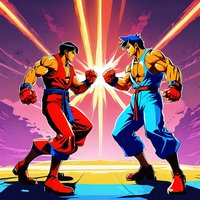 饿狼传说 狼之印记 ARCADE FTG 经典游戏封面